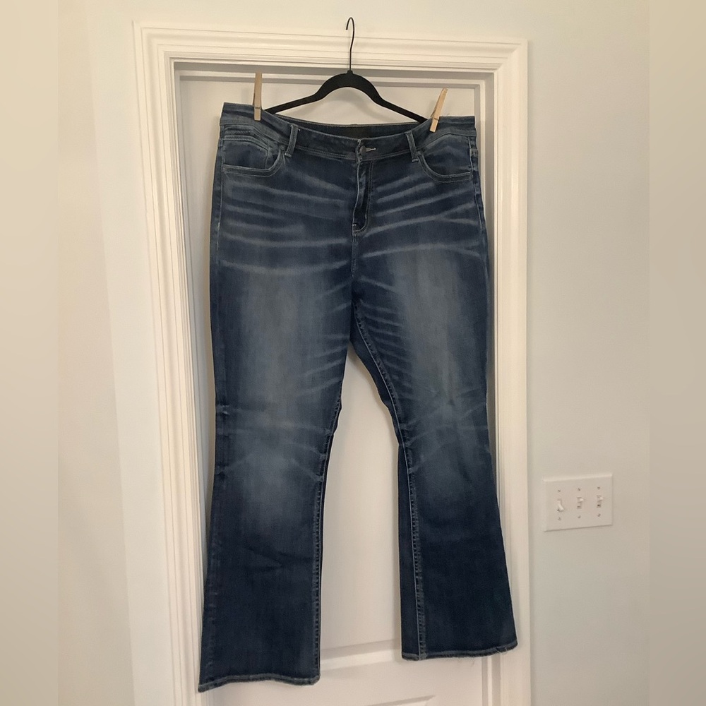 Buckle Black bootcut jeans